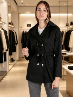 Solada Trench donna con bottoni a doppiopetto