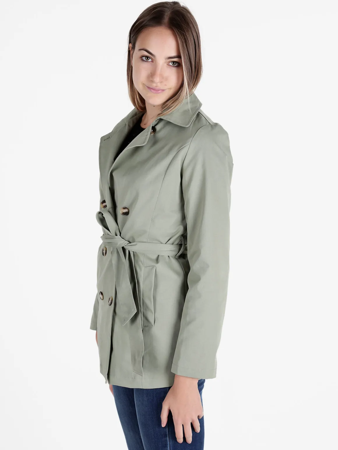 Solada Trench donna con bottoni a doppiopetto