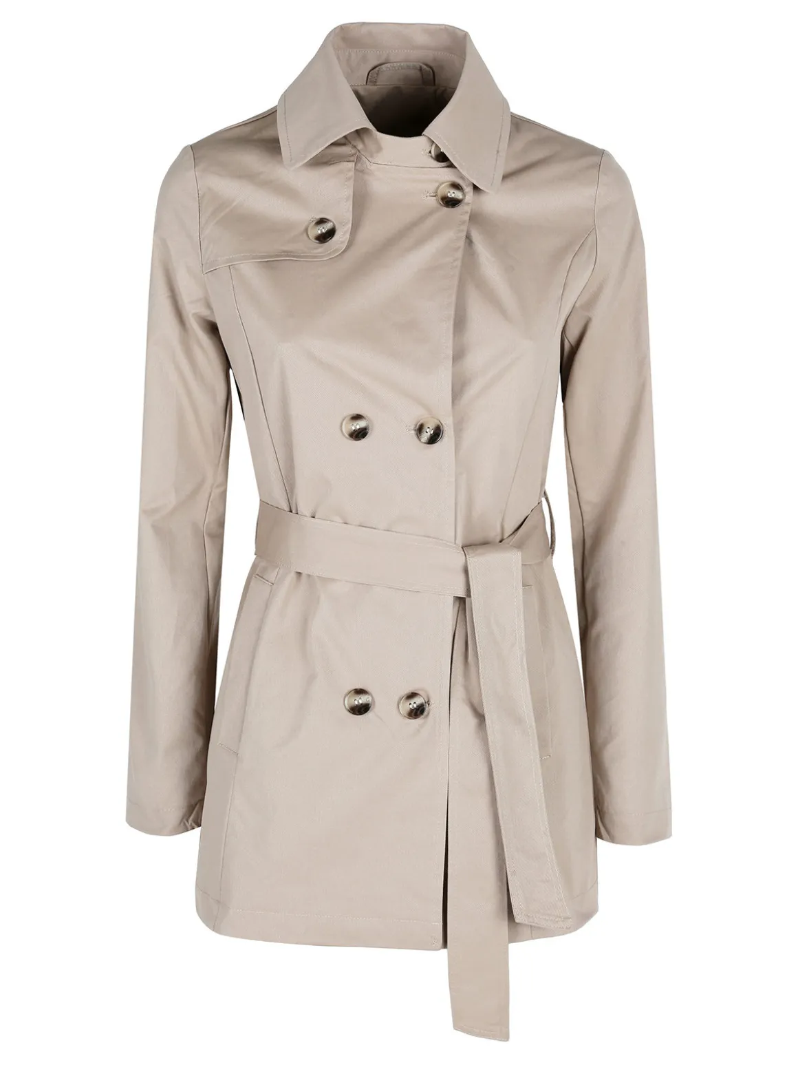 Solada Trench donna con bottoni a doppiopetto