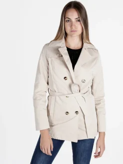 Solada Trench donna con bottoni a doppiopetto