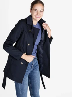 Solada Trench donna con bottoni a doppiopetto