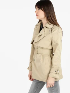 Solada Trench donna con chiusura a doppiopetto e cintura
