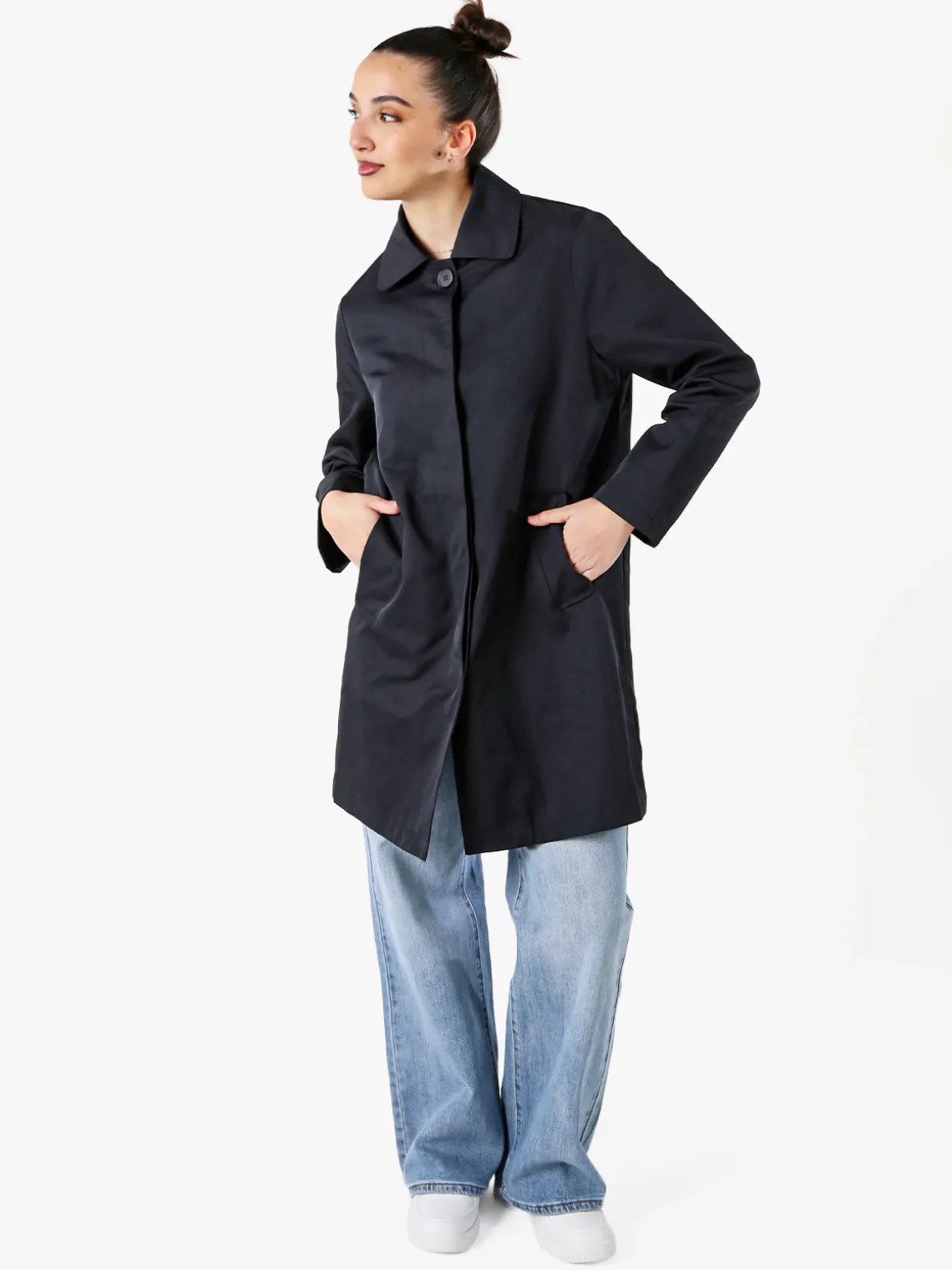 Solada Trench impermeabile da donna con bottoni - beige
