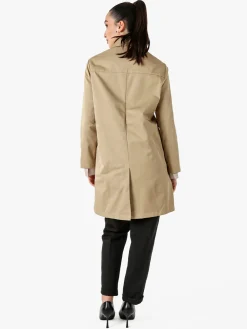 Solada Trench impermeabile da donna con bottoni - khaki