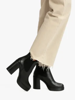 Solada Tronchetto Chelsea in pelle donna