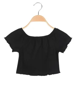 Solada T-shirt cropped bambina manica corta