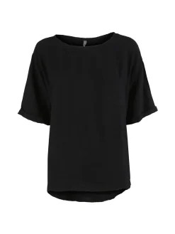 Solada T-shirt da donna oversize con taschino