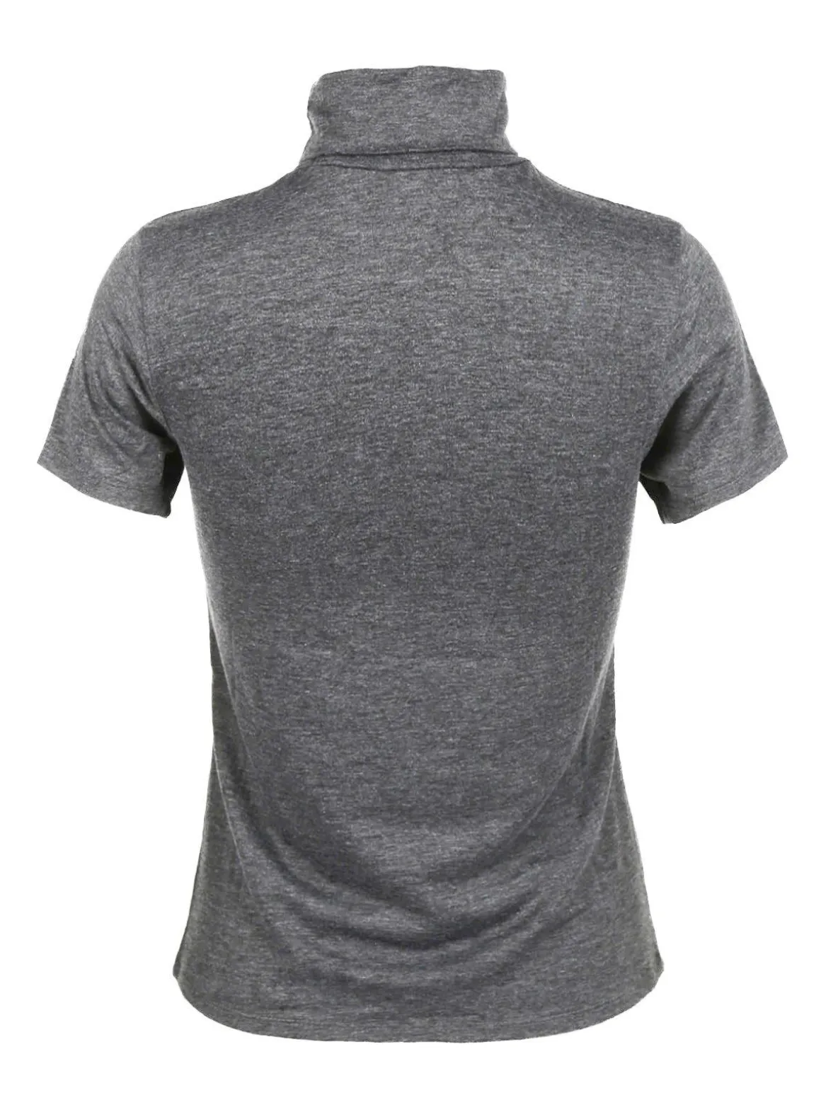 Solada T-shirt dolcevita da donna in tinta unita