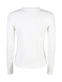 Solada T-shirt donna a maniche lunghe - bianco