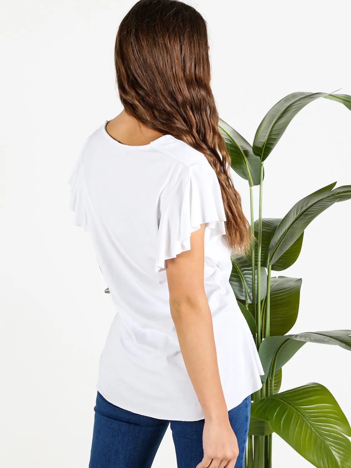 Solada T-shirt donna con scollo annodato