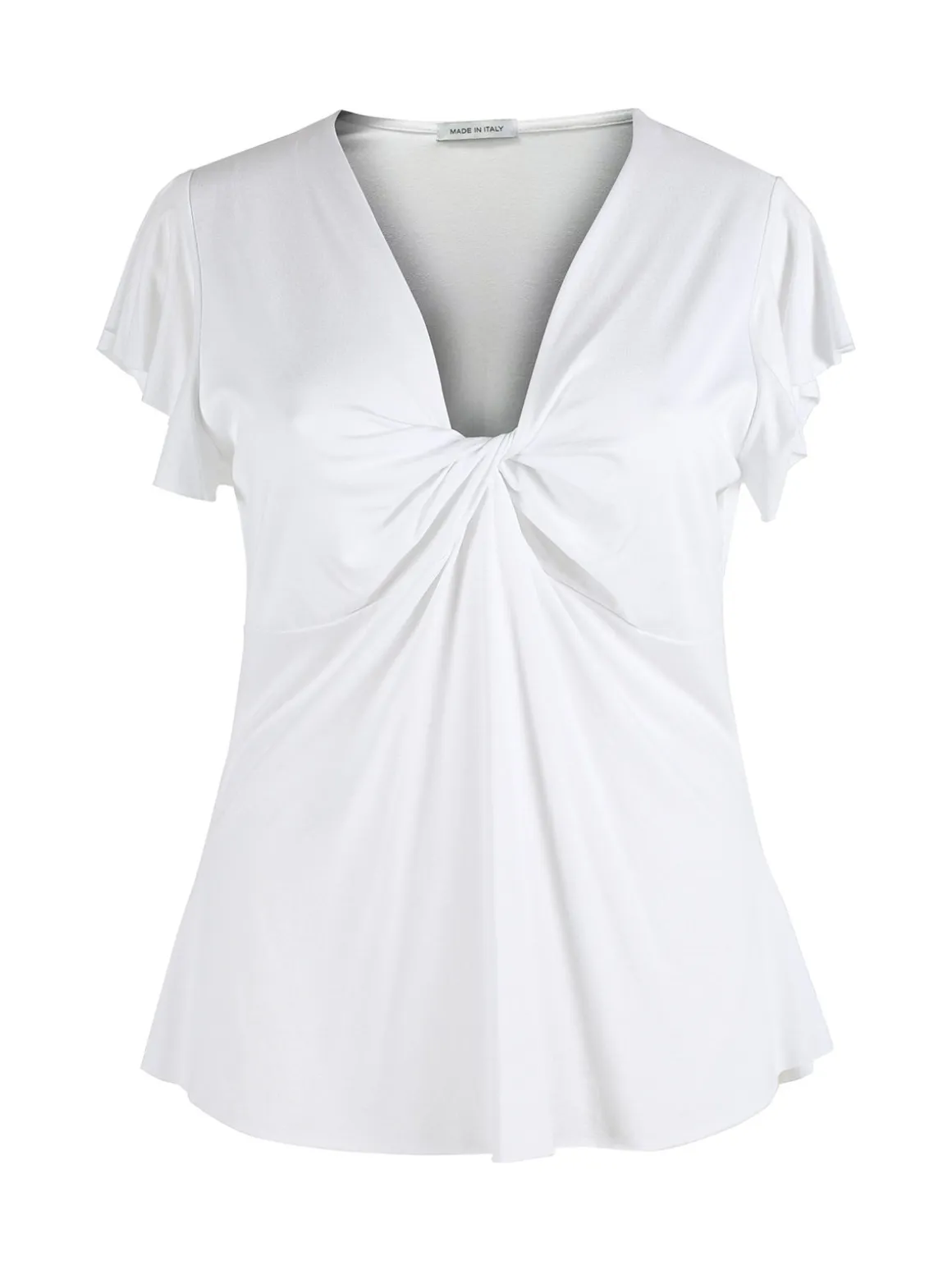 Solada T-shirt donna con scollo annodato