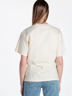 Solada T-shirt donna con strass