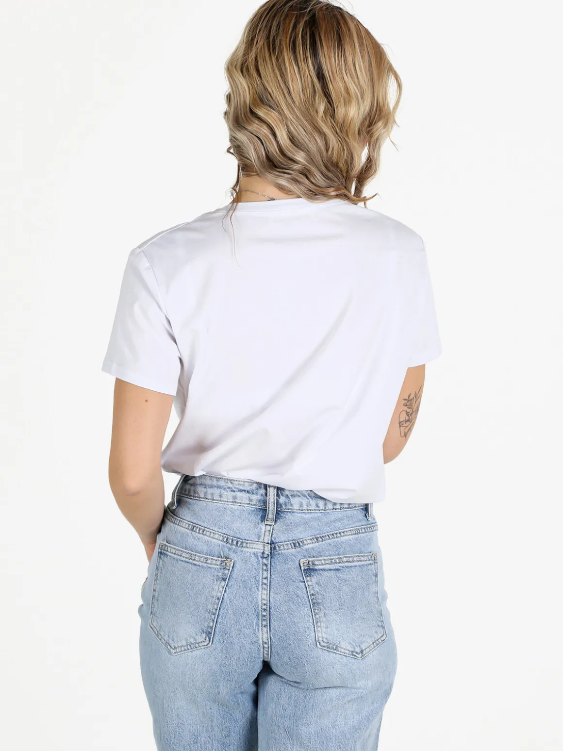 Solada T-shirt donna gioiello in cotone