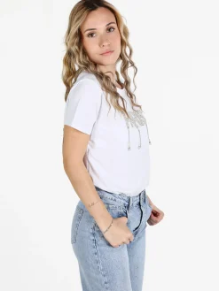 Solada T-shirt donna gioiello in cotone