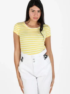 Solada T-shirt donna girocollo a righe