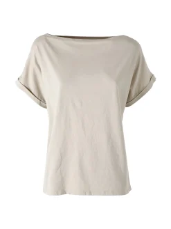 Solada T-shirt donna in cotone senza maniche - bianco