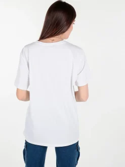 Solada T-shirt donna oversize con stampa orsacchiotto