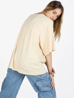 Solada T-shirt donna oversize tinta unita