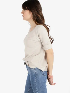Solada T-shirt donna oversize a maniche lunghe