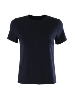 Solada T-shirt girocollo da donna - blu scuro