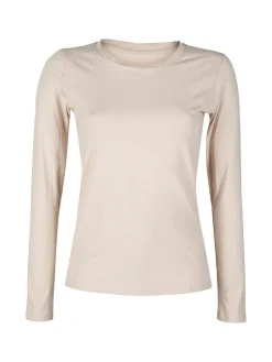Solada T-shirt girocollo da donna a maniche lunghe
