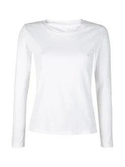 Solada T-shirt girocollo da donna a maniche lunghe