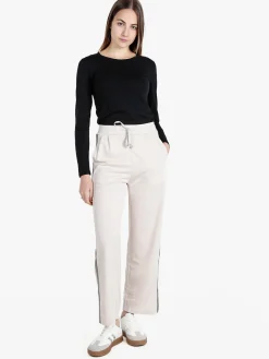 Solada T-shirt girocollo da donna a maniche lunghe