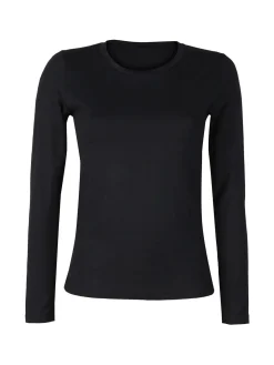 Solada T-shirt girocollo da donna a maniche lunghe