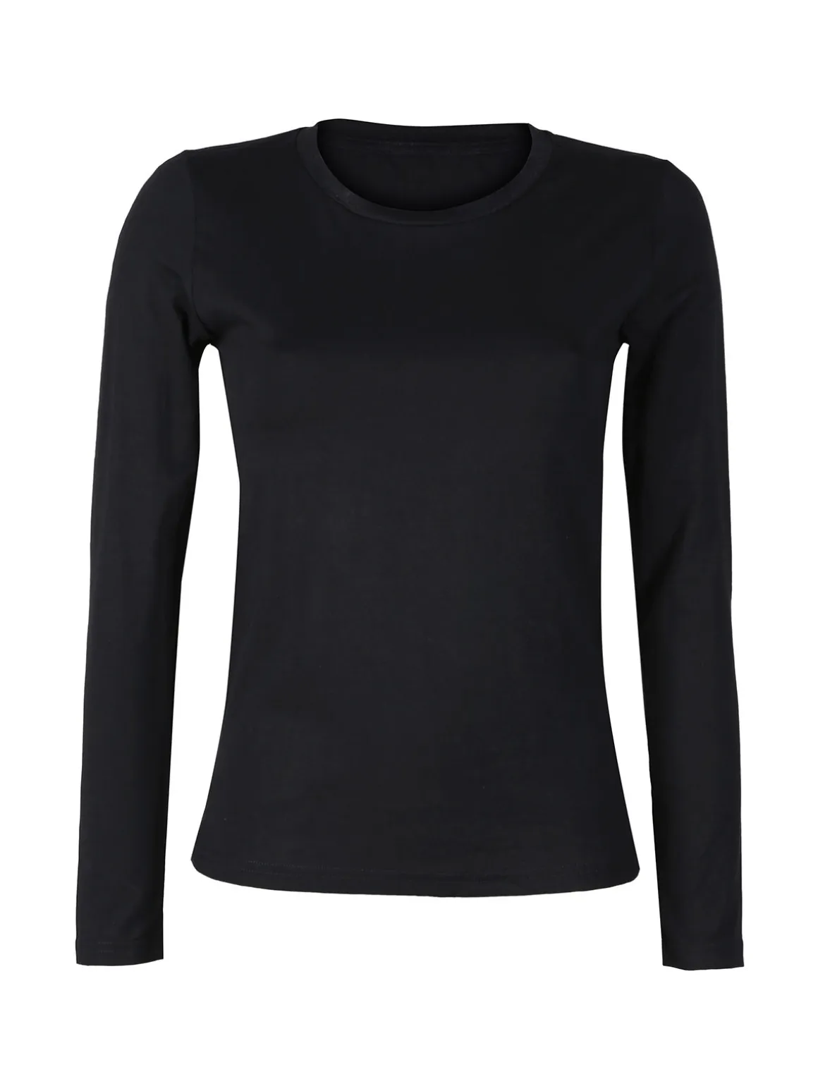 Solada T-shirt girocollo da donna a maniche lunghe
