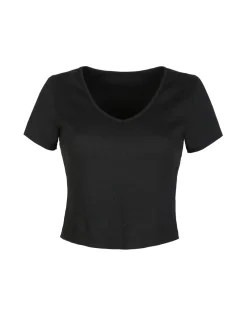 Solada T-shirt manica corta donna a costine