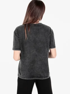 Solada T-shirt oversize da donna con borchie