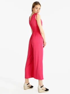 Solada Tuta jumpsuite donna con scollatura a V