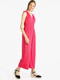 Solada Tuta jumpsuite donna con scollatura a V