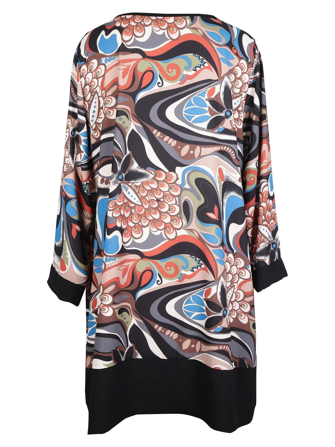 Solada Vestito con stampa donna taglie comode