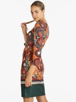 Solada Vestito con stampa donna manica lunga