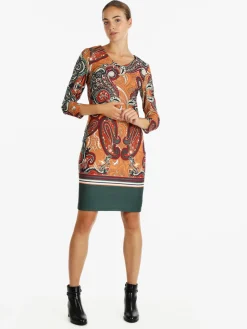 Solada Vestito con stampa donna manica lunga