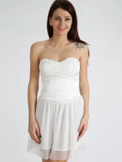Solada Vestito corto con scollo a cuore