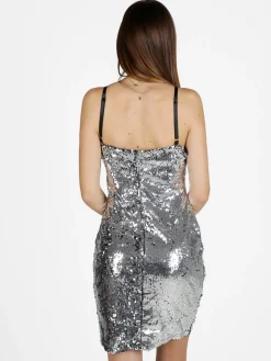 Solada Vestito corto da donna con paillettes