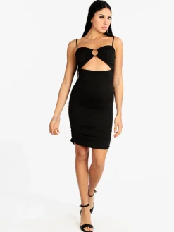 Solada Vestito donna aderente drappeggiato