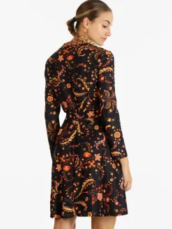 Solada Vestito donna a fiori con cintura
