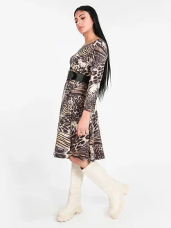 Solada Vestito donna fantasia animalier