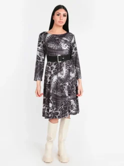 Solada Vestito donna fantasia animalier