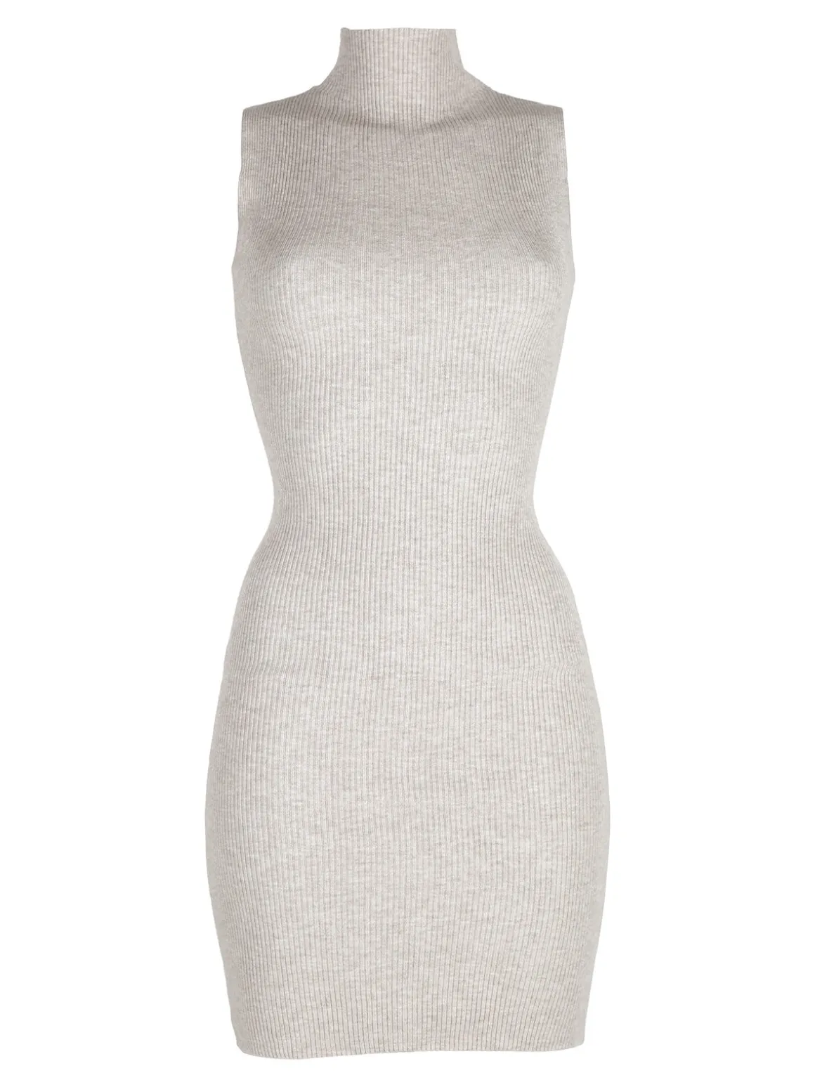 Solada Vestito donna in maglia senza maniche con collo a lupetto