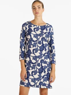 Solada Vestito donna manica lunga con stampa floreale