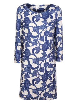 Solada Vestito donna manica lunga con stampa floreale