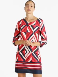 Solada Vestito donna manica lunga con stampa