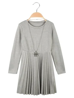 Solada Vestito donna plissettato a manica lunga