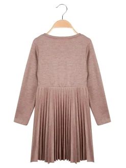 Solada Vestito plissettato da bambina a manica lunga