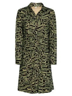 Solada Vestito scamiciato donna con stampa