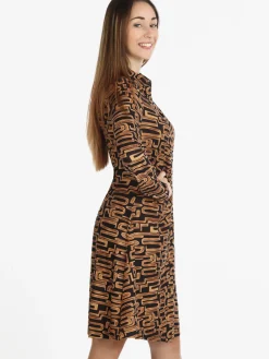 Solada Vestito scamiciato donna con stampa